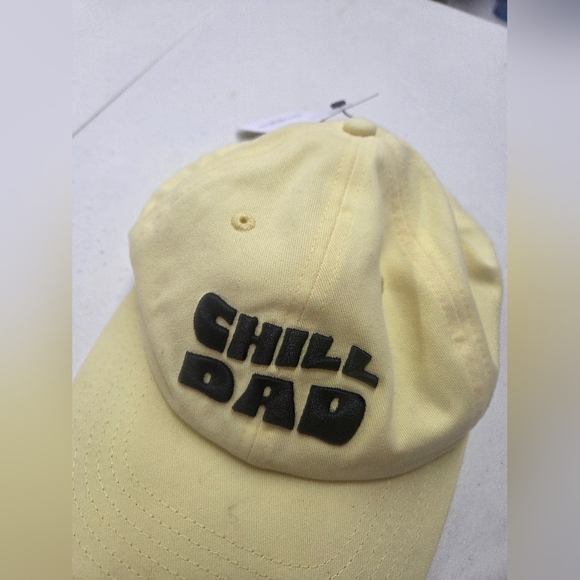 Yellow 'Chill Dad' Hat NWT - Picture 3 of 5